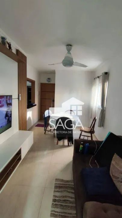 Apartamento com 1 dormitório à venda, 57 m² por R$ 380.000,00 - Vila Guilhermina - Praia G - Foto 3