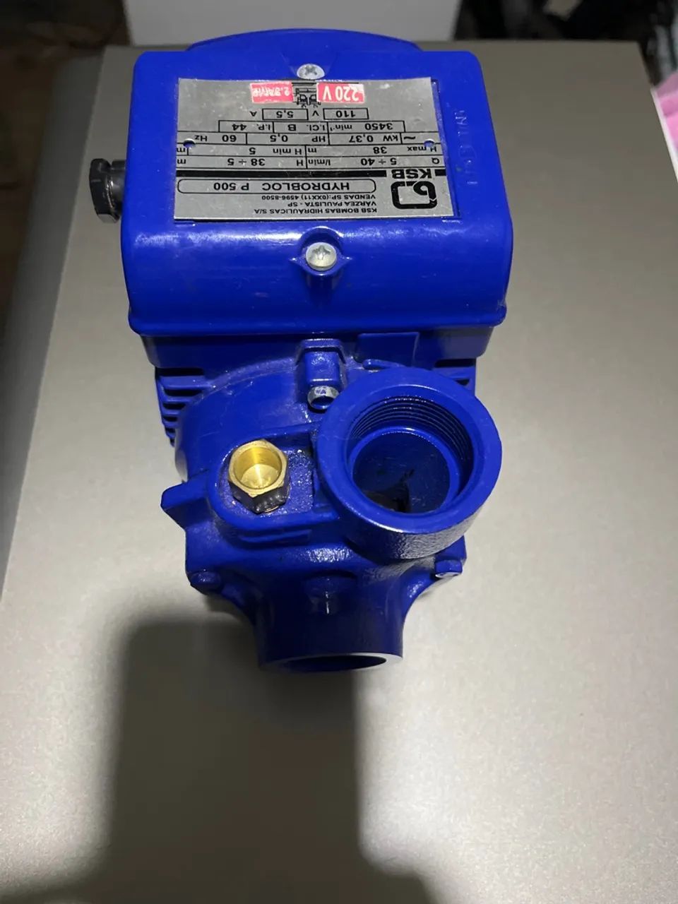 Bomba centrífuga periférica KSB Hydrobloc P 500  - Foto 3