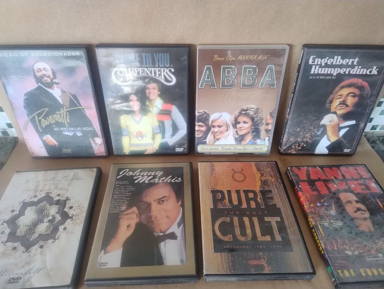 DVD's  Abba e OUTROS 