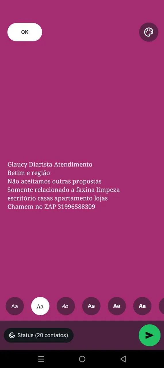 Glaucy Diarista