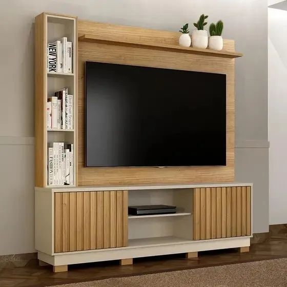 Estante Home Theater Montenegro para TV até 65? Novo fazemos entrega