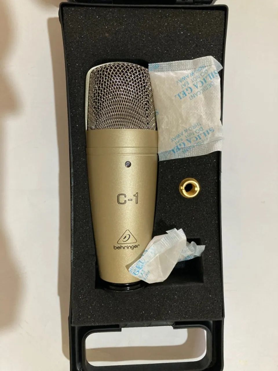 Quase Novo! Microfone Condensador Behringer C1 Dourado + de 30% OFF - Foto 5