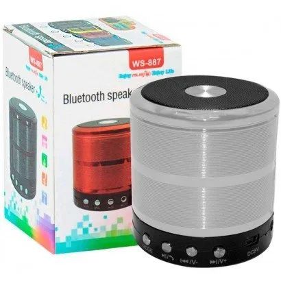 MINI CAIXA DE SOM COM USB/RADIO FM/BLUTOOTH RECARREGAVEL - Foto 2