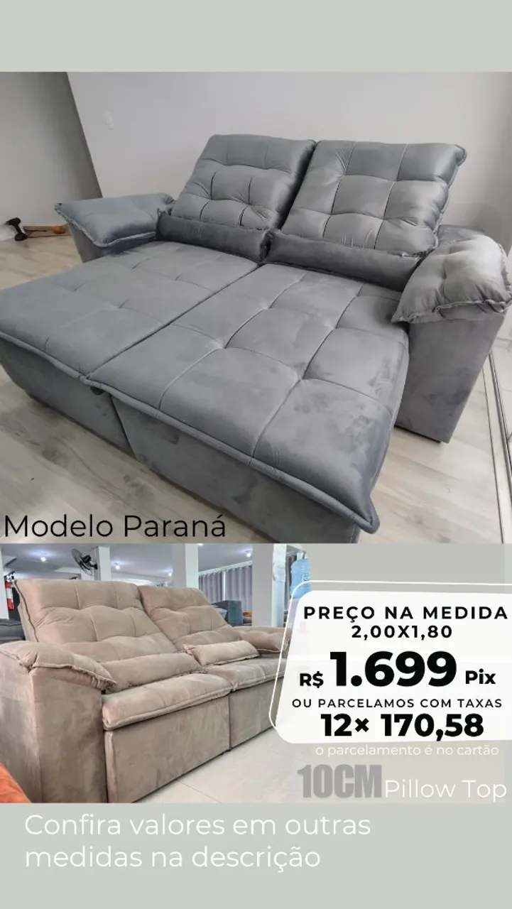 Sofá sucesso de vendas corre aqui garantir essa oferta