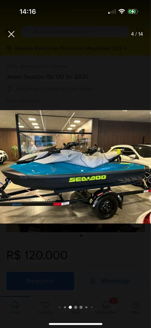 Jet SKY Seadoo 2025
