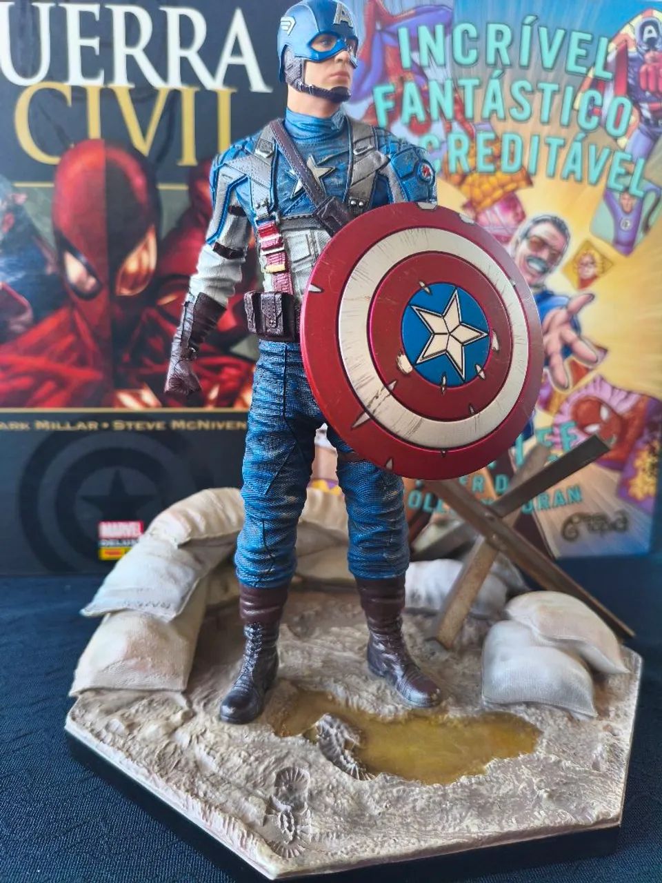 Capitão América The First Avenger - Iron Studios exclusive 