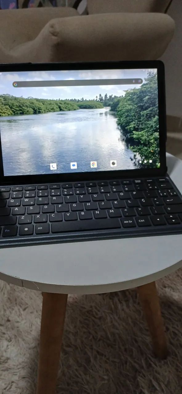 Tablet com Teclado - semi novo - Foto 3