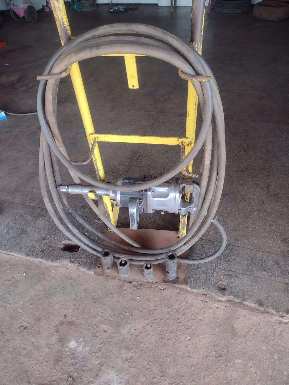 Chave de impacto pneumática para caminhão