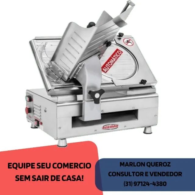 Fatiador de Frios Automático Bermar 30 CM Bivolt