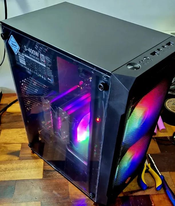 Pc Gamer Xeon Rx 580 8gb (leia a descrição) - Foto 4