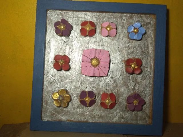 Conjunto  de  quadro  em madeira  - Foto 5