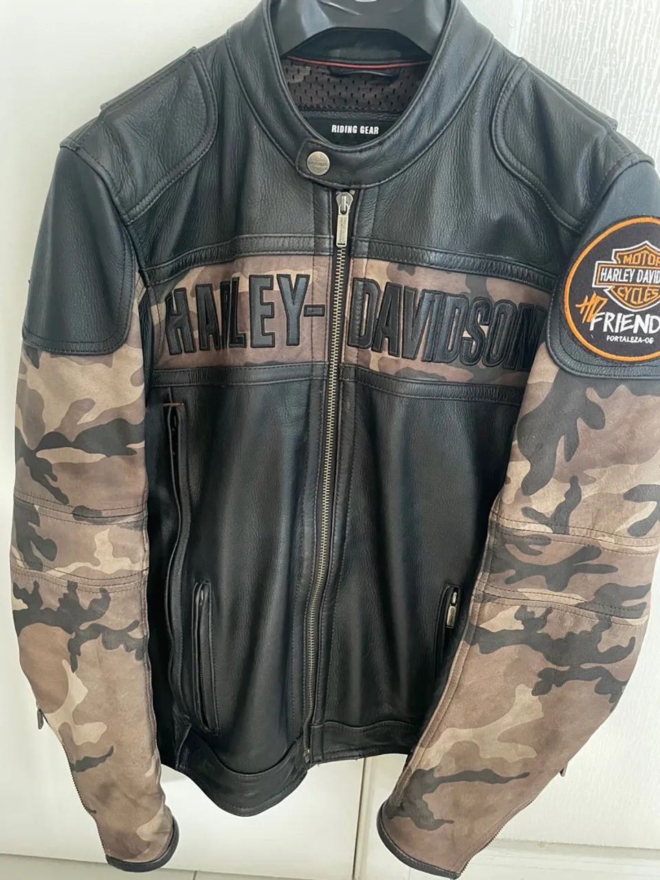 Jaqueta de Couro Harley Davidson 