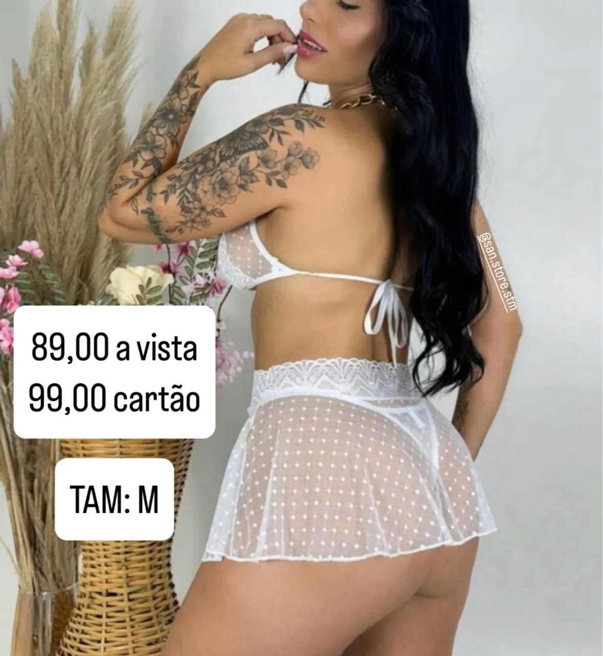 Conjunto Lingerie - Tam: P/M