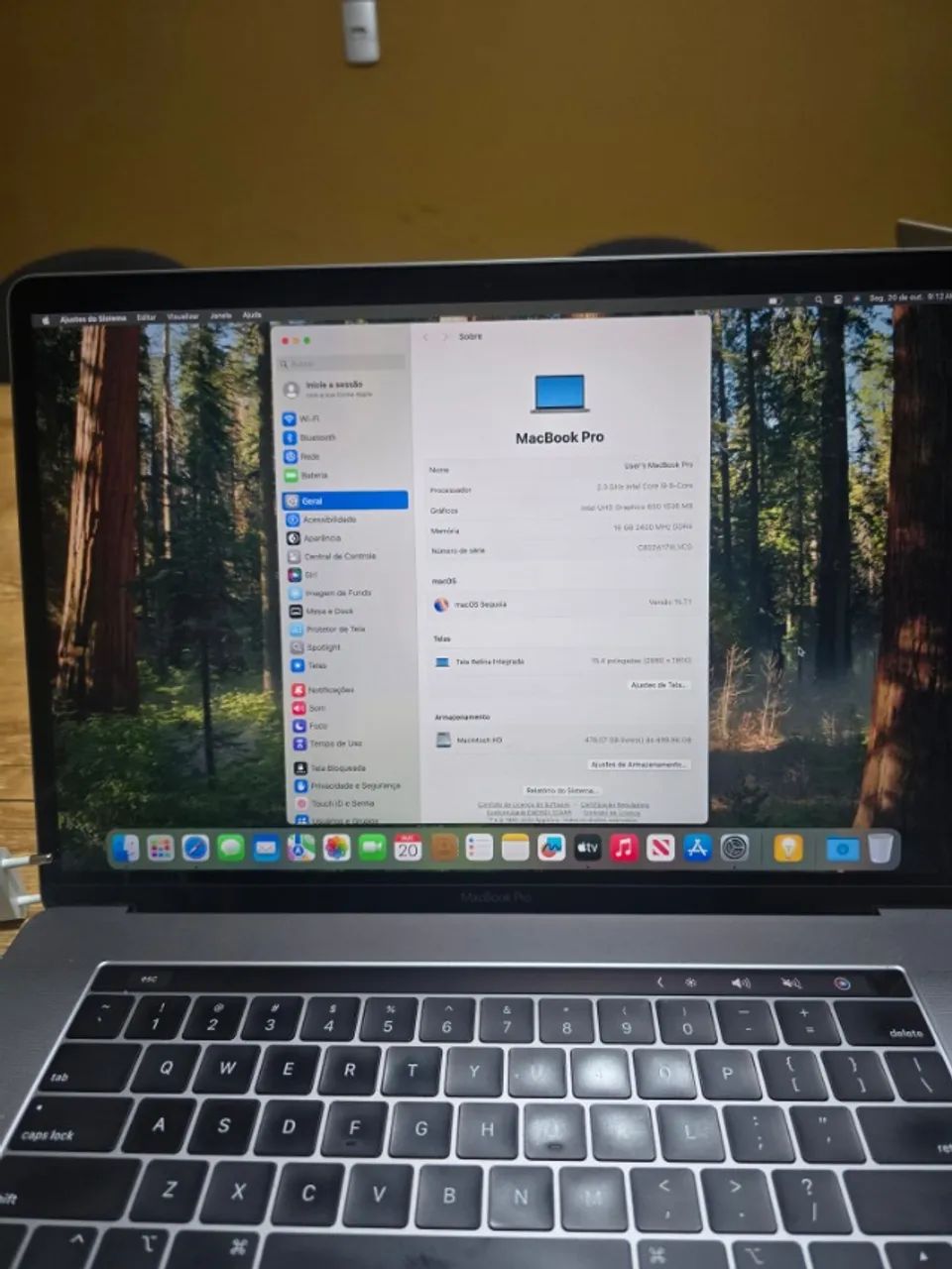 MACBOOK PRO 2019, 15 POL, I9 16GB RAM, 512 SSD - Notebooks