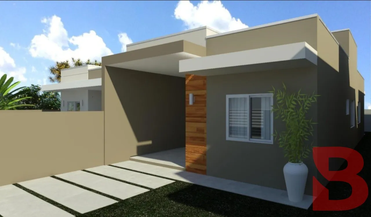 CASA COM 03 QUARTOS SENDO 01 SUÍTE, COM ESPAÇO DE TERRENO E EXCELENTE ACABAMENTO.