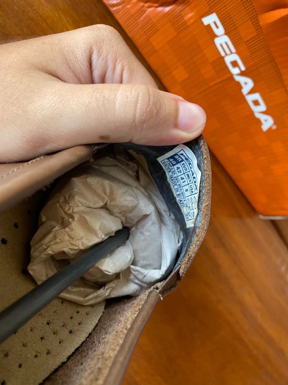 Mocassim Marrom Pegada - Foto 5