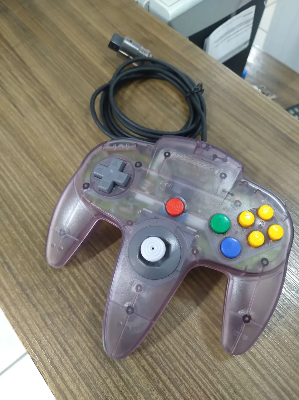 Controle Nintendo 64 Original Atomic Purple