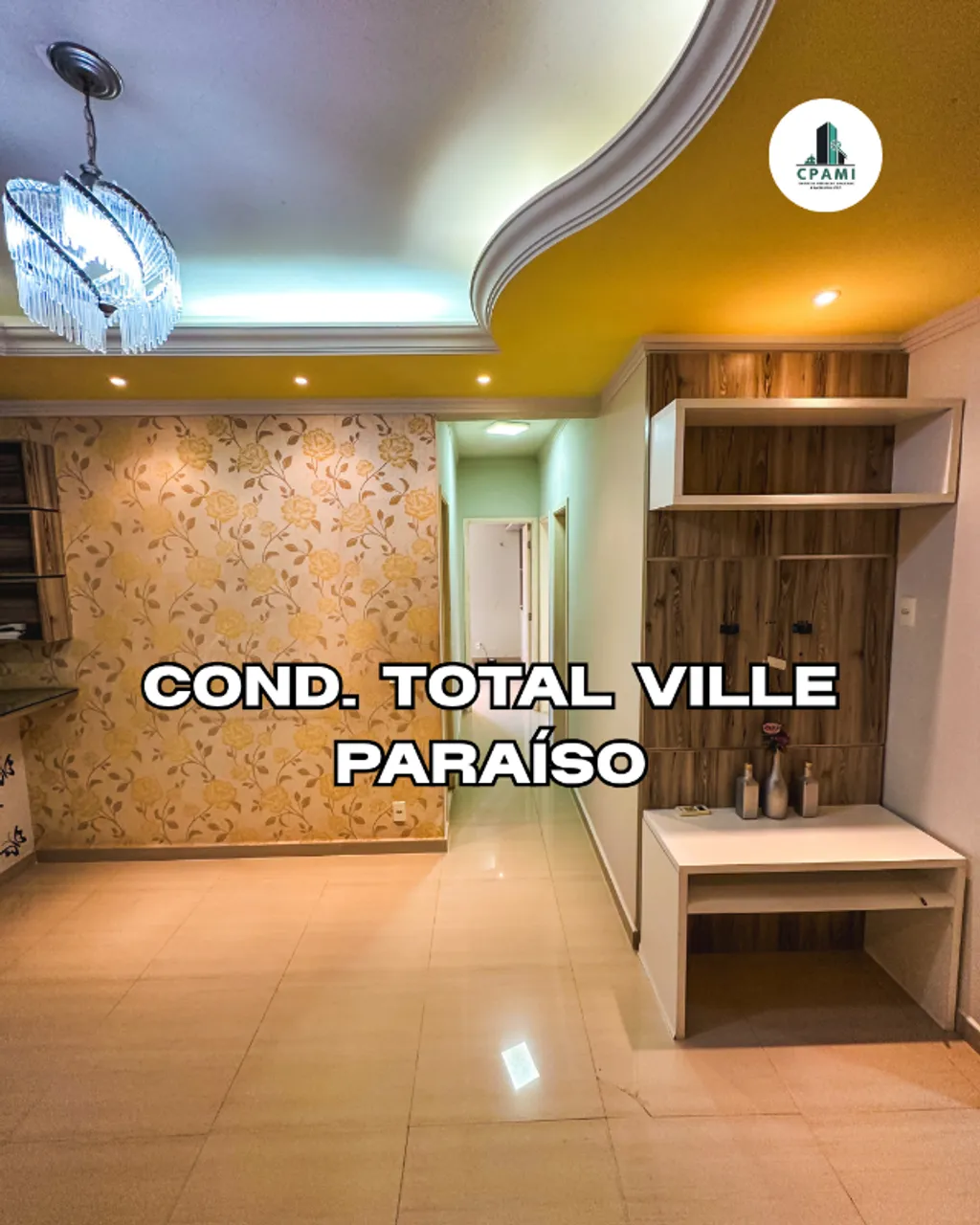 Apto Cond. Paraíso Garden 96m² | 3 Qts - 1 vaga.