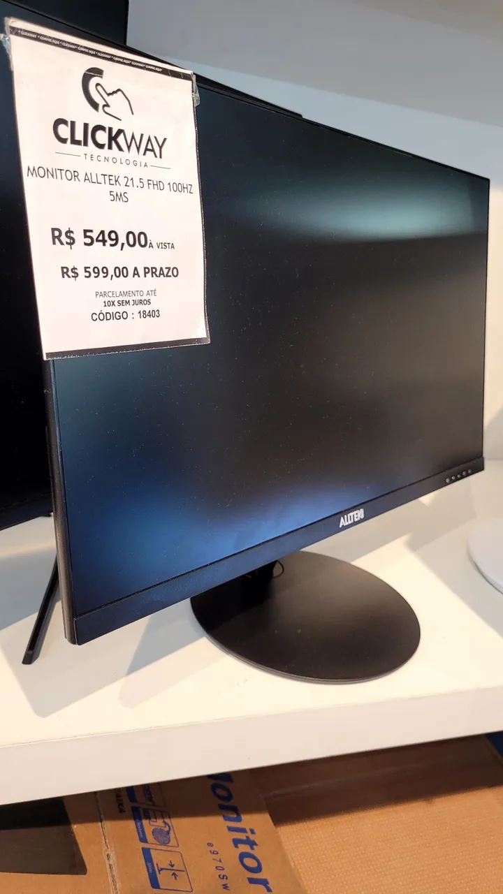 Monitor Alltek 21.5 FHD 100Hz - Clickway