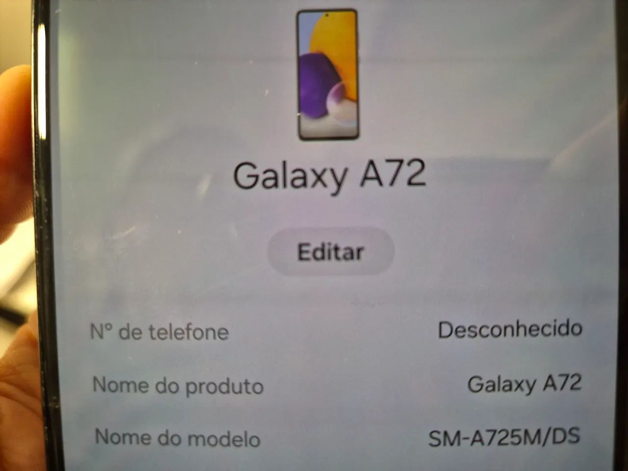 galaxy a72 6,7" 128gb 6gb ram preto samsung - Foto 3