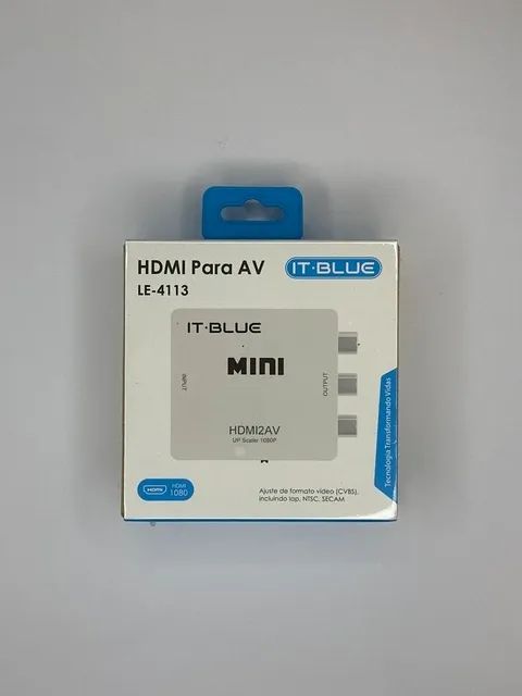 CONVERSOR HDMI PARA AV RCA IT-BLUE LE-4113