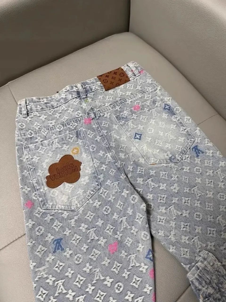 Calça LV jeans  - Foto 3