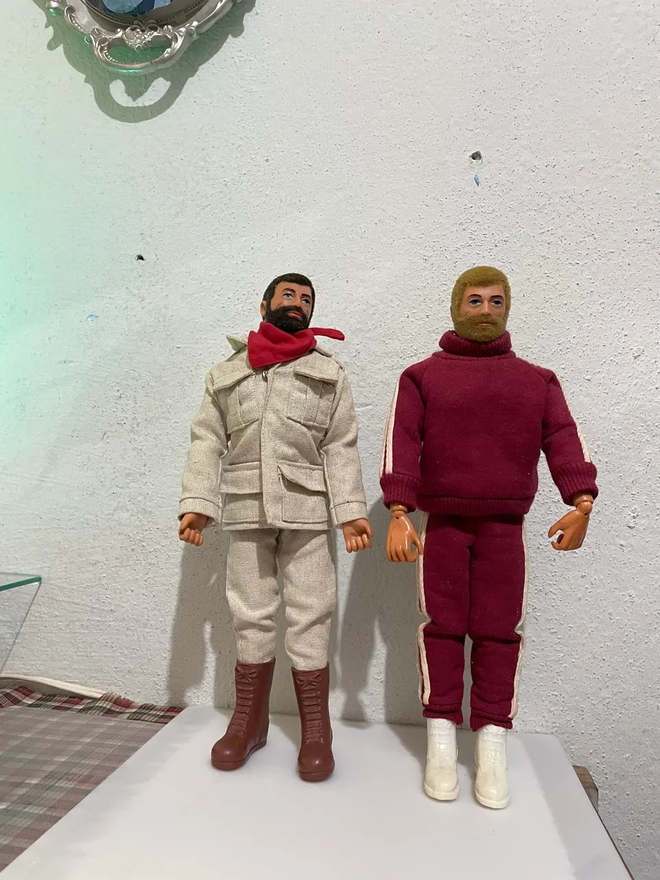  Bonecos Falcon Estrela Anos 70: Loiro + Moreno (Relíquias Originais)