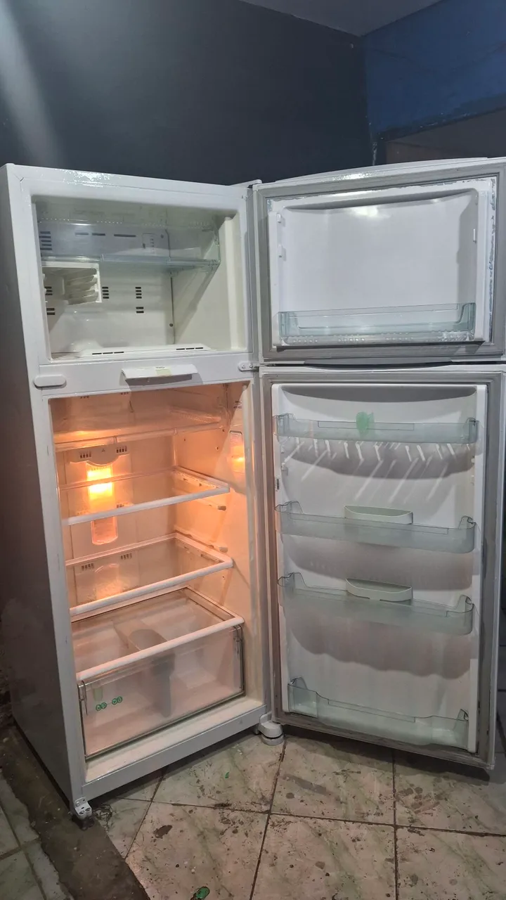 Geladeira Frost Free com amplo espaço interno