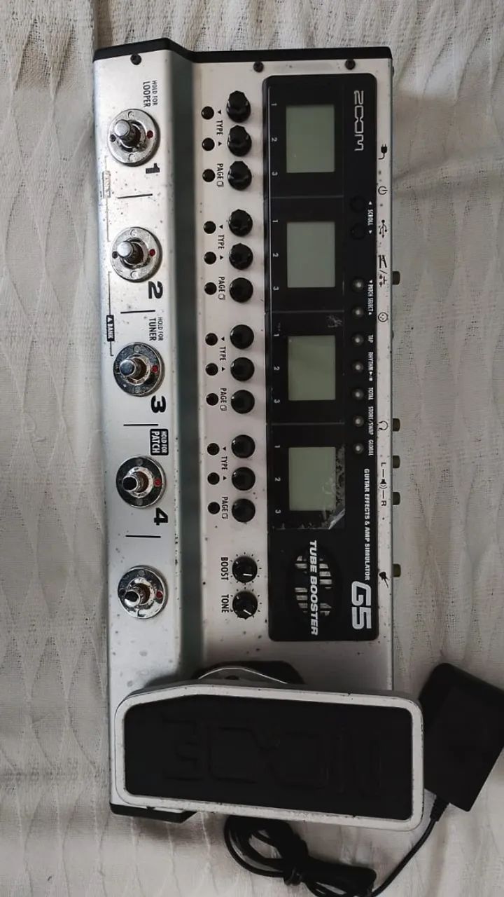G5 Zoom Pedaleira *NÃO ACEITO TROCAS*