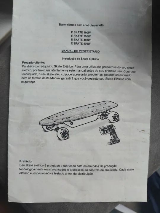 Skate elétrico com controle remoto Completo Element - Foto 6