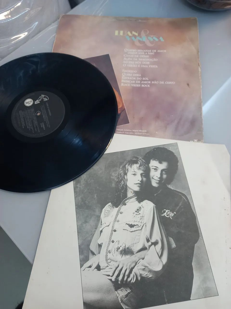 Luan e Vanessa lp vinil - Foto 3