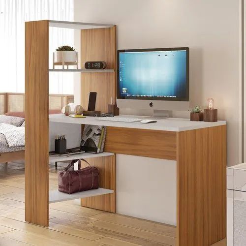 Escrivaninha com estante integrada - Design moderno - Foto 3