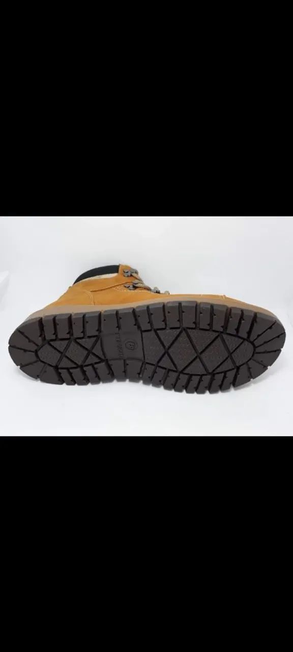 Bota de Couro Marrom/camurça - Conforto e Estilo! - Foto 3