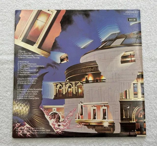Disco de Vinil The Moody Blues - Caught Live + 5 - Importado - Foto 3