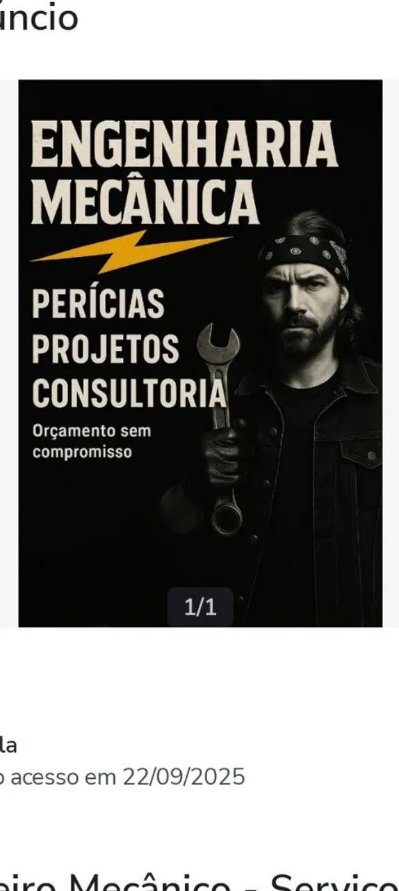 Engenheiro mecânico/Segurança do trabalho I