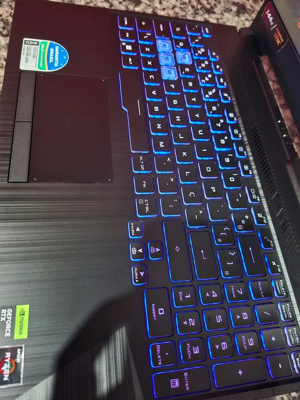 Notebook gamer Asus Tuf A15 rtx 2050 8GB Ram - Foto 4
