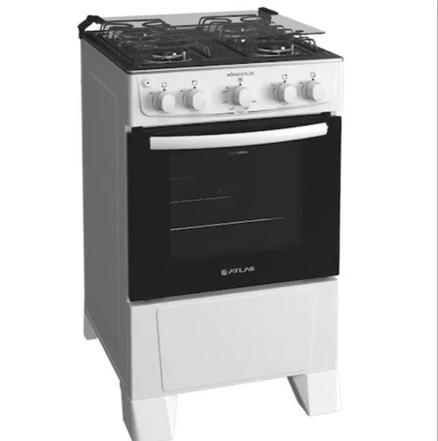 Fogão 4 Bocas Mônaco Plus  Automático Atlas Novo com garantia - Foto 2