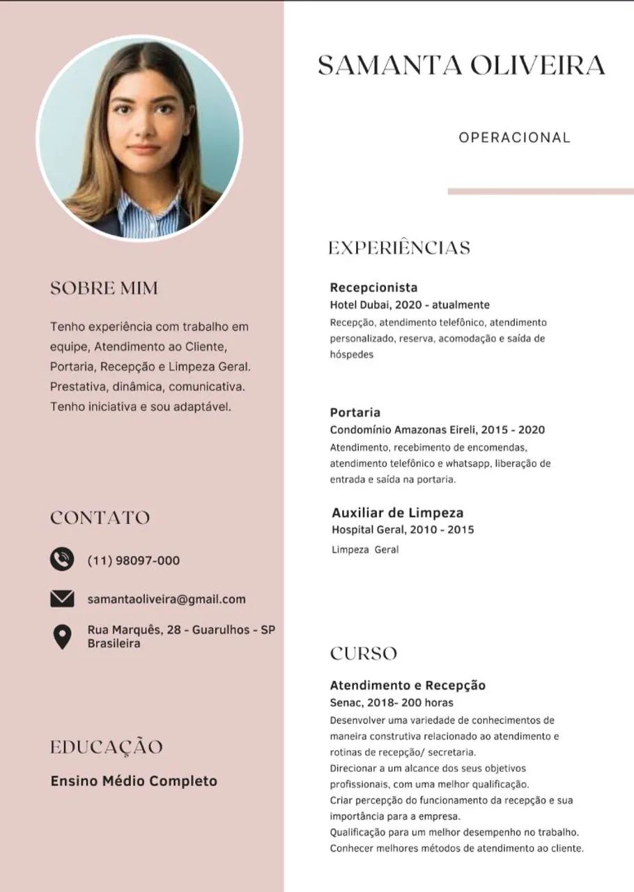 Faço seu Currículo personalizado, atualizo ou crio do zero.<br>Currículo bonito abre portas! - Foto 2