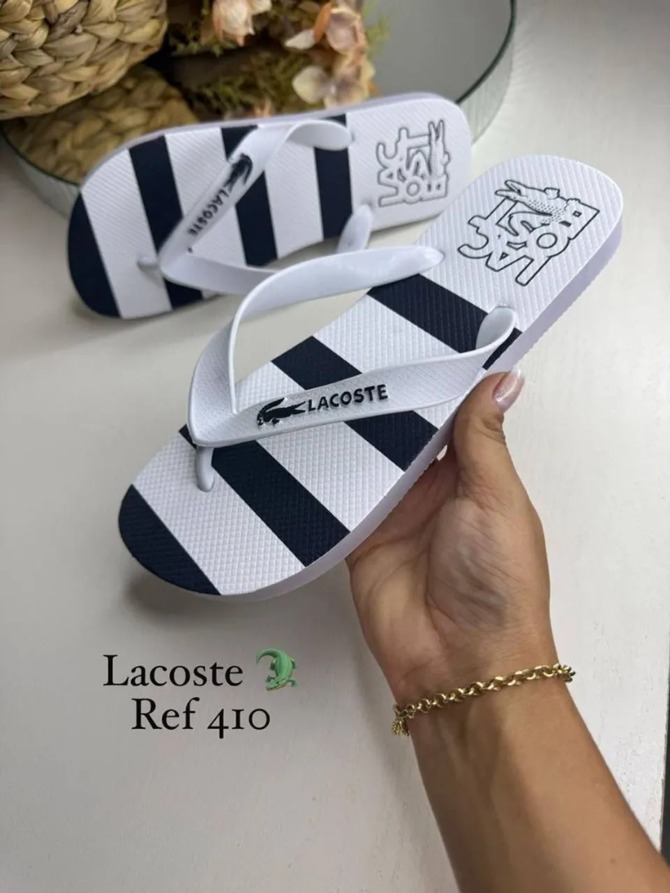 Chinelo Lacoste Ref 410