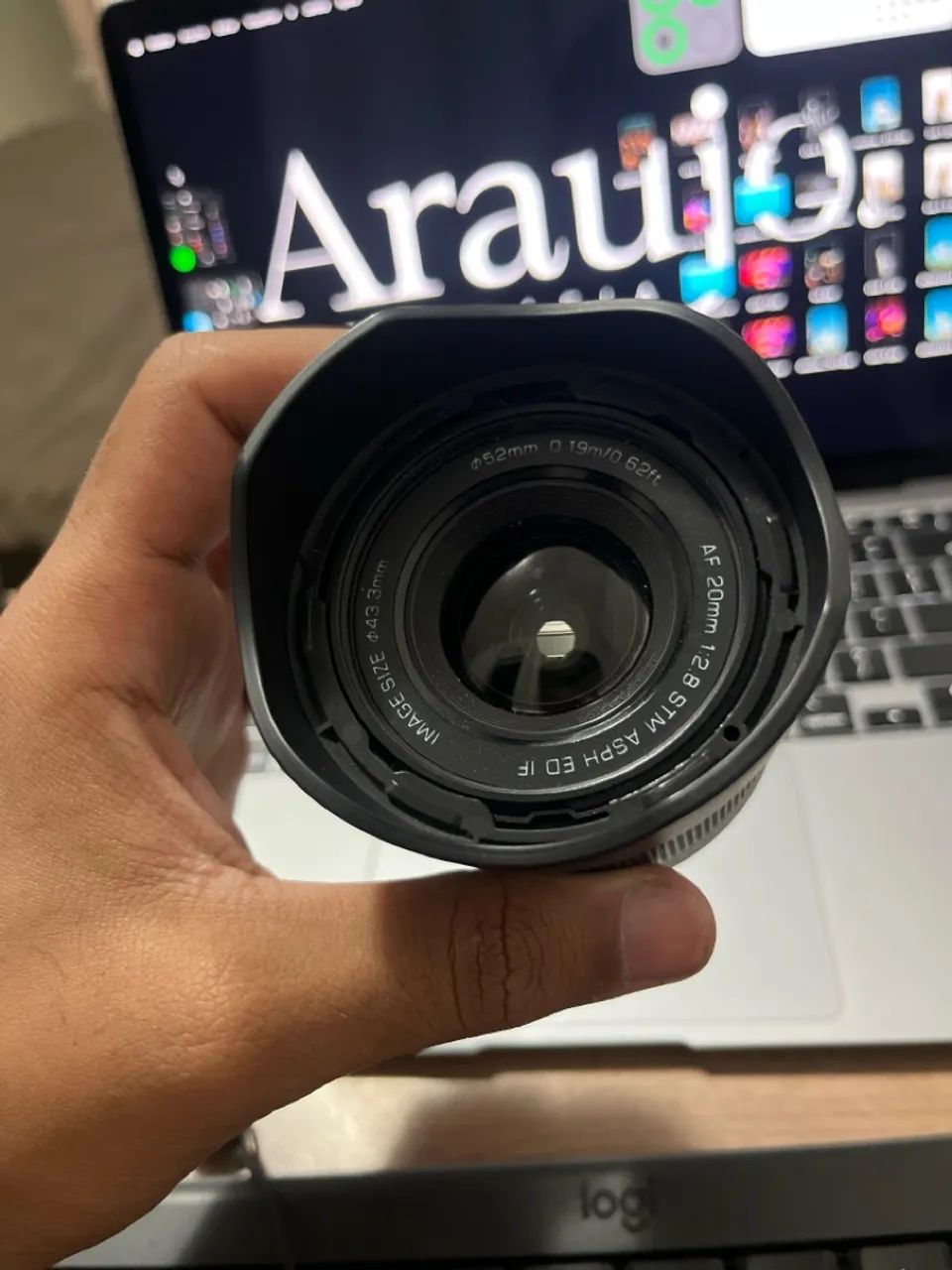 Lente 20mm f2.8 Viltrox fullframe E-mount 