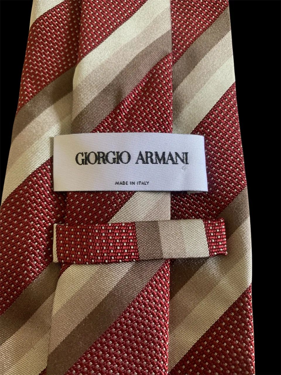 Gravata Giorgio Armani Seda Estampada - Foto 4