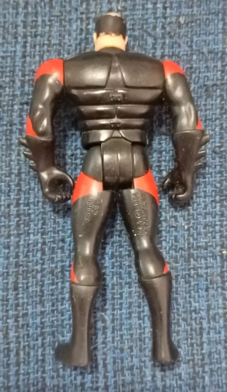 ( Leia ) Boneco Bruce Wayne Batman Baixa Cabeça Kenner - Foto 3