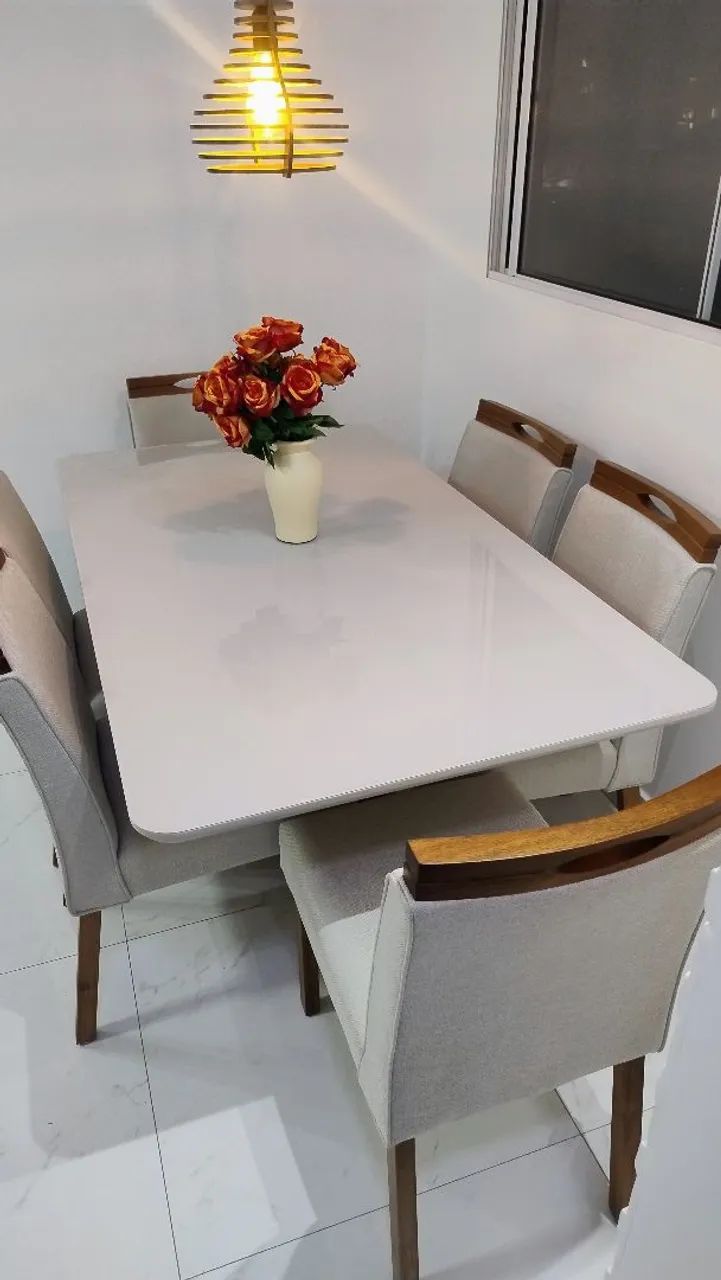 Vendo mesa com 6 cadeiras 64961600880641121