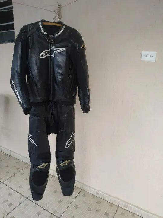 Macacão Motociclista Alpinestars Nº 48