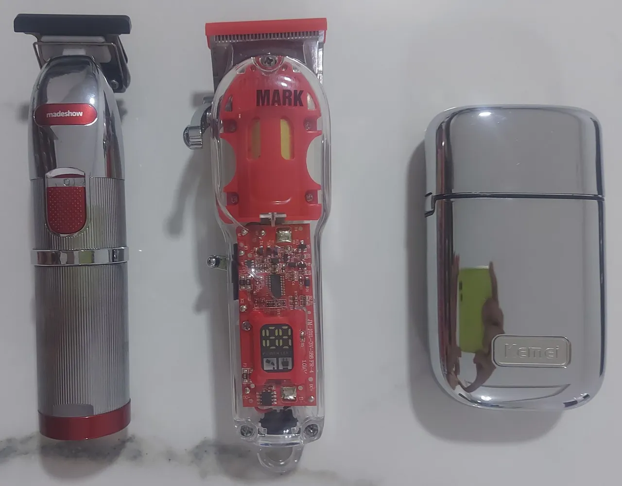 Máquina de cortar cabelo profissional - Kit completo