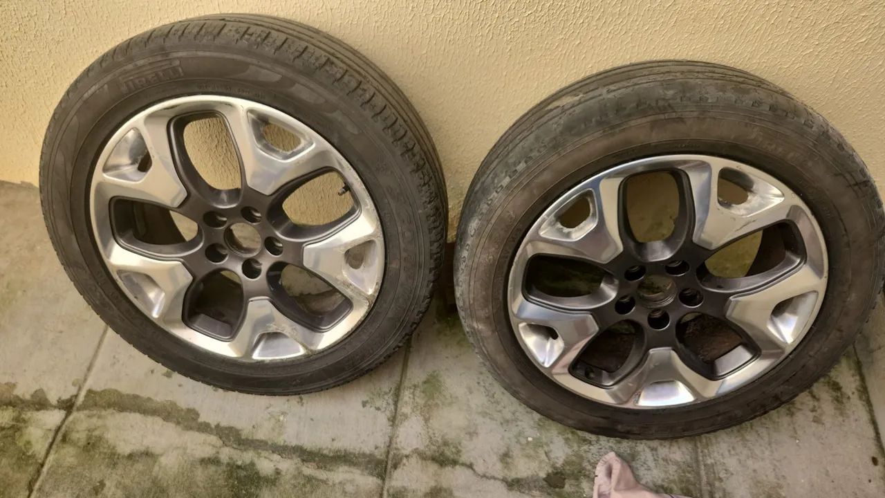 2 rodas ORIGINAIS DO JEEP COMPASS