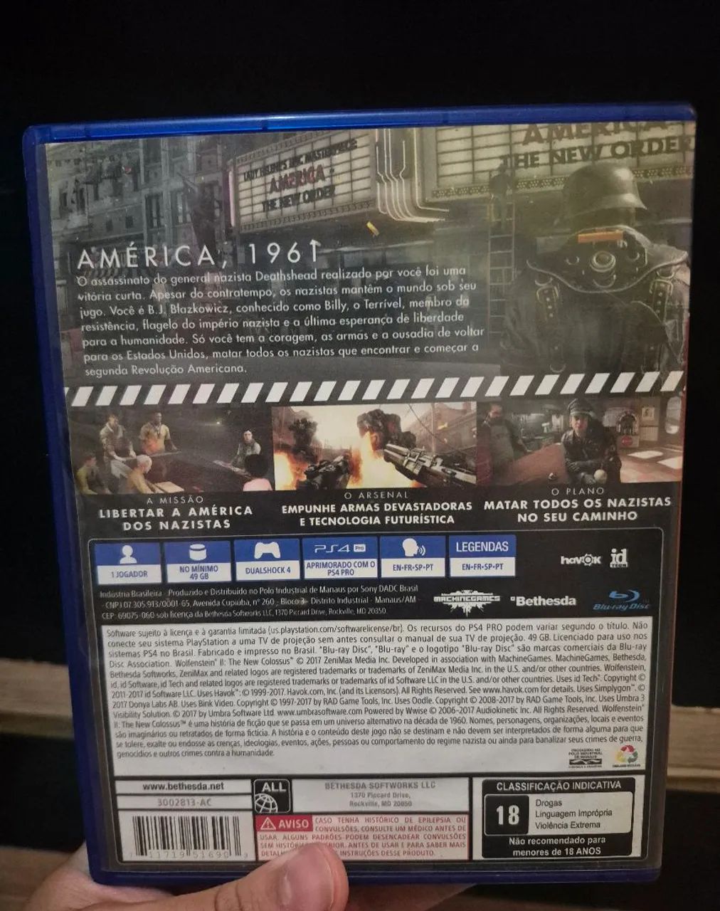 Wolfenstein 2 MIDIA FISICA - Foto 2