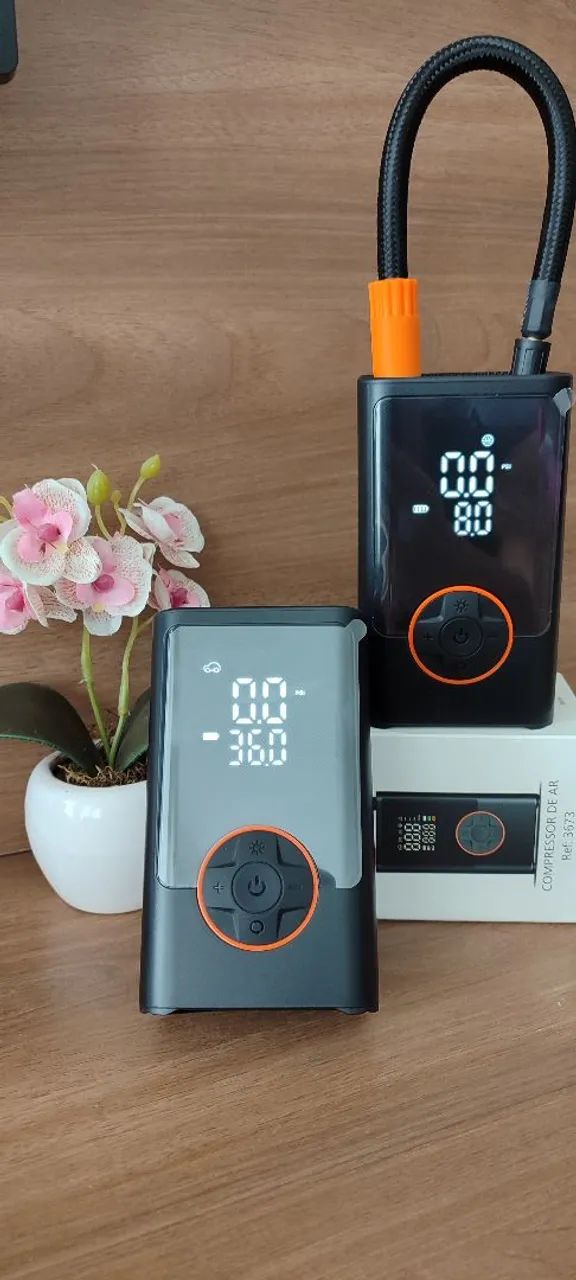 Mini compressor de ar portátil  - Foto 3