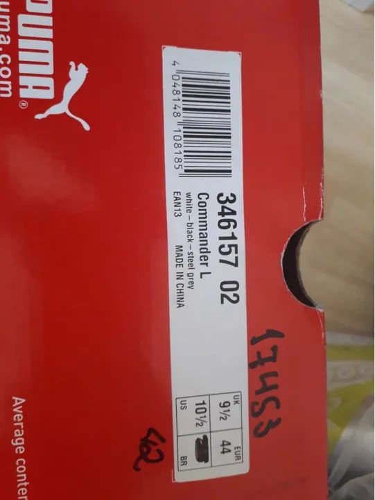 Tênis Puma Commander Branco N42 *Leia o anúncio* - Foto 5