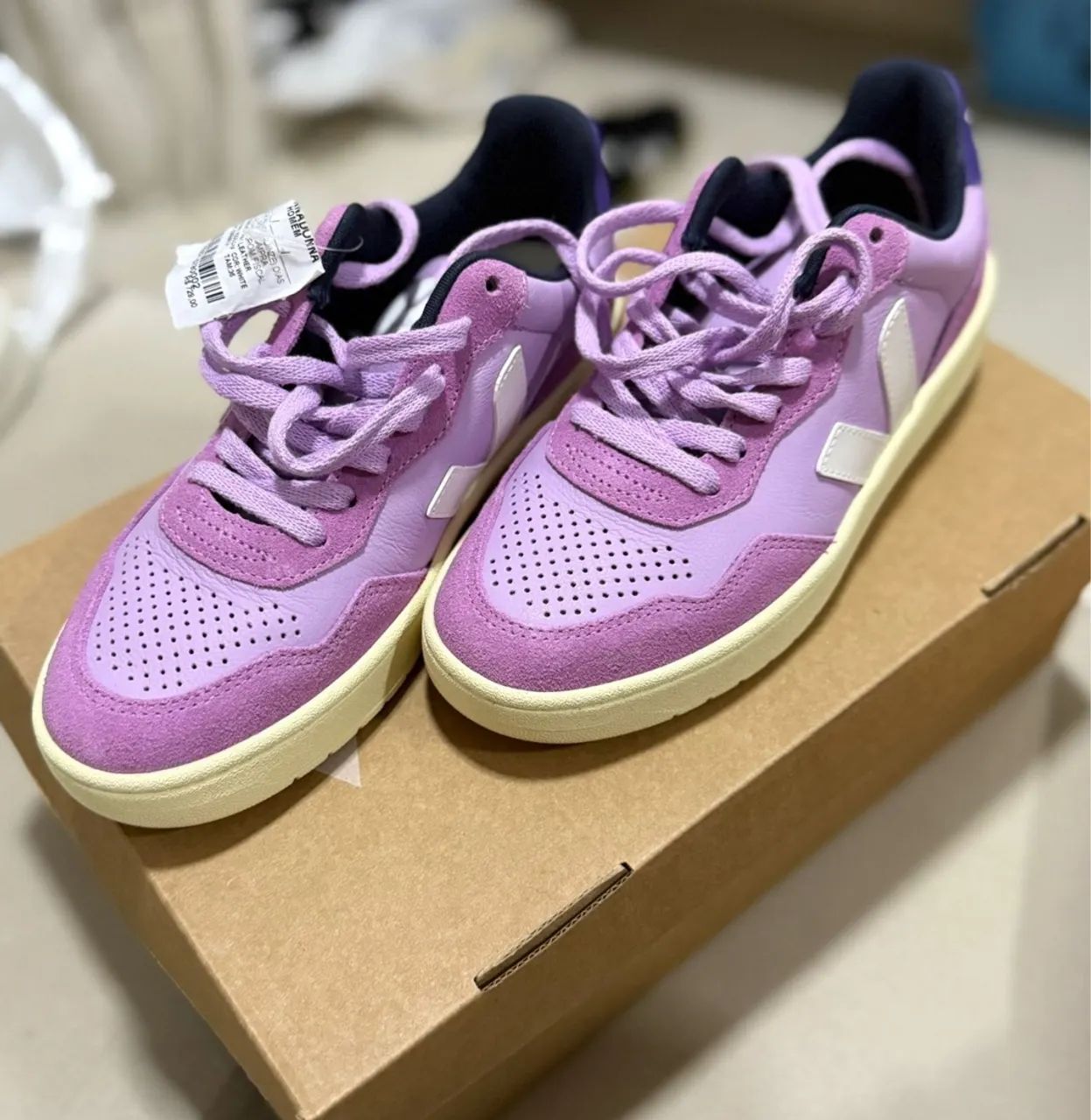 Tênis Veja V-90 Roxo